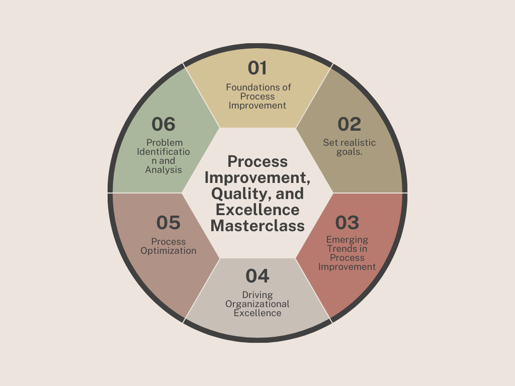 Process Improvement, Quality, and Excellence Masterclass